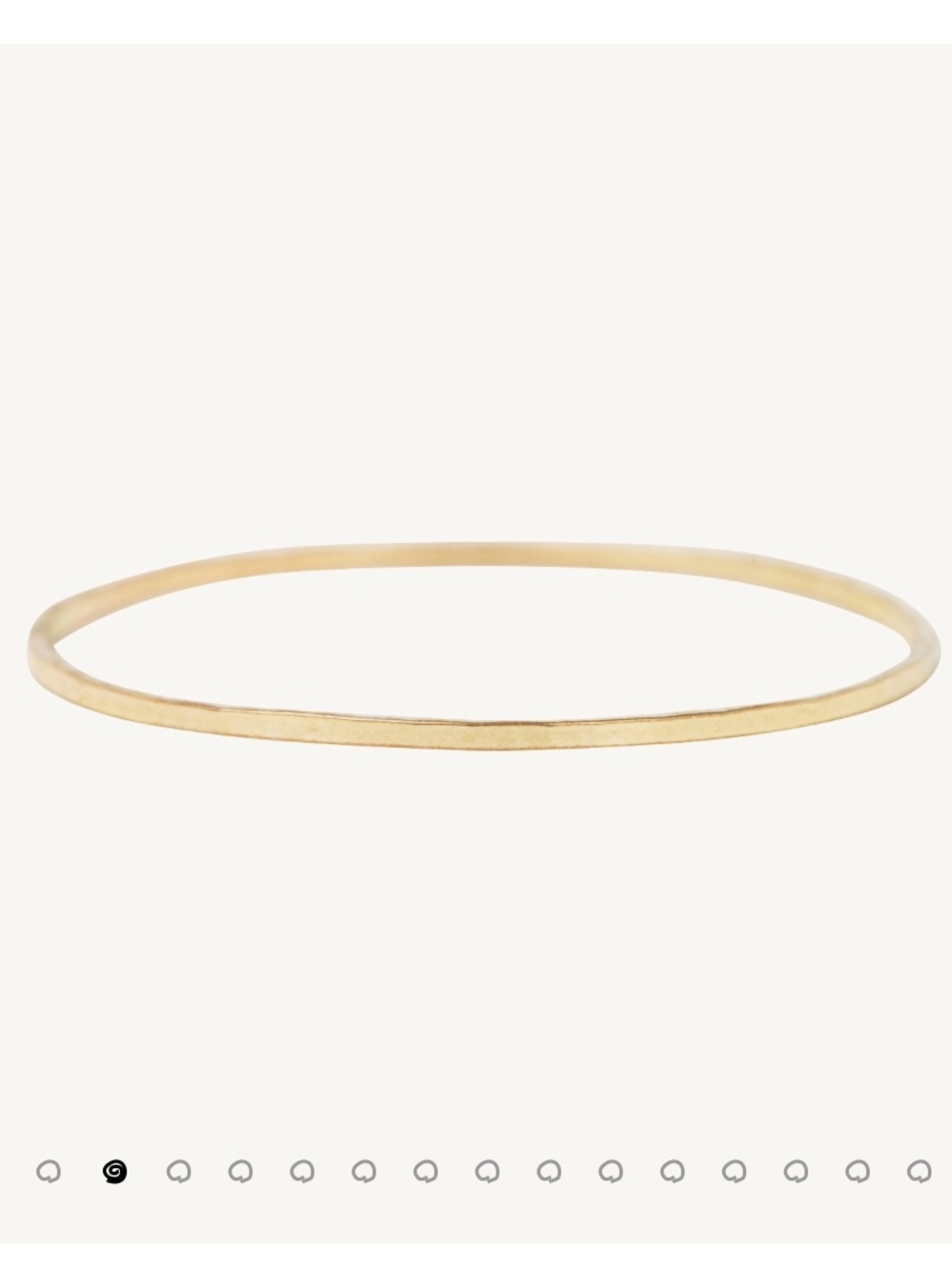 NWT Catbird Thin Gold Stacking Ring - Picture 8 of 9